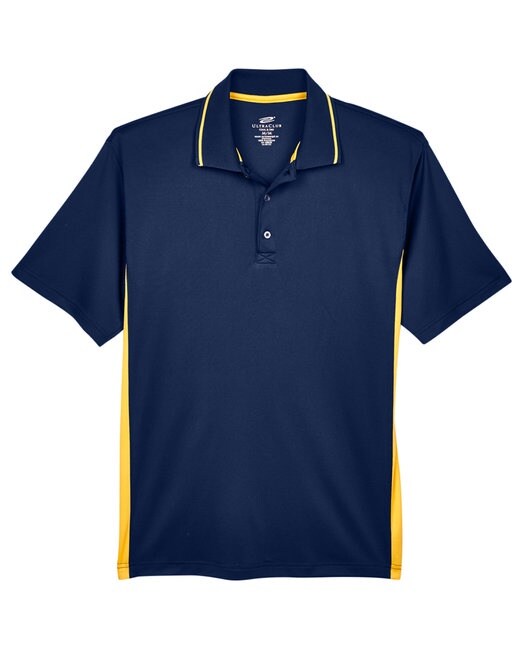 UltraClub® Men's Cool & Dry Sport Two-Tone Polo