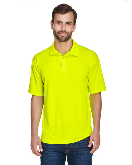 UltraClub® Men's Cool & Dry Mesh Pique Polo