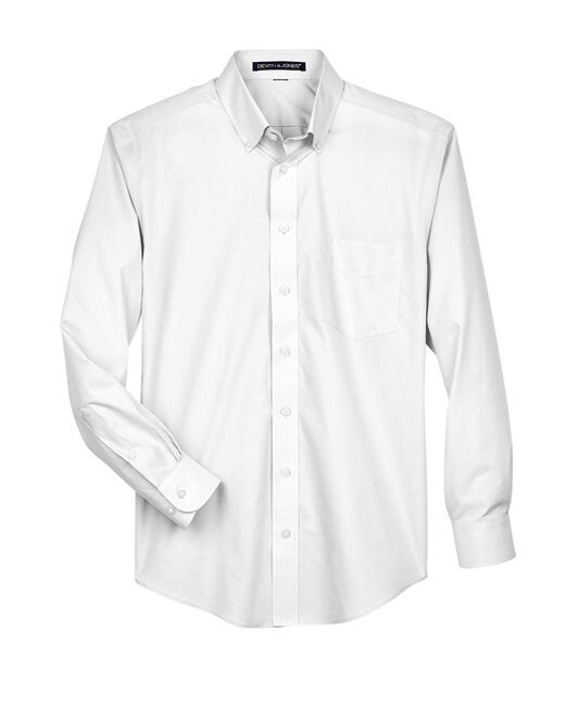 Devon & Jones® Men's Crown Collection Solid Broadcloth Woven Shirt