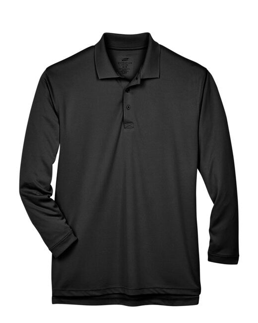UltraClub® Adult Cool & Dry Sport Long-Sleeve Polo