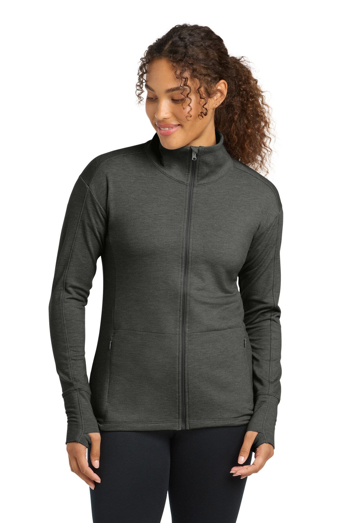 Sport-Tek® Sport-Wick Flex Fleece Full-Zip Womens Jacket