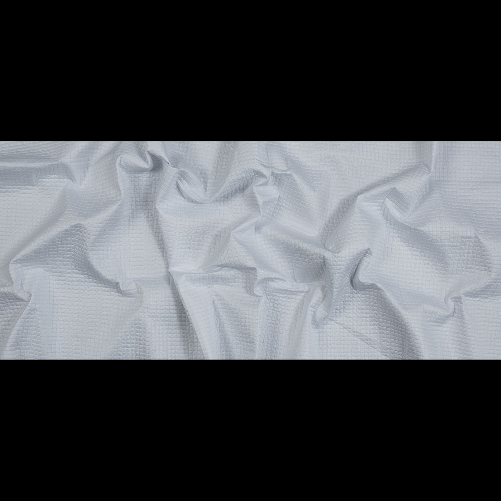 White Square Quilted Polyester Coating