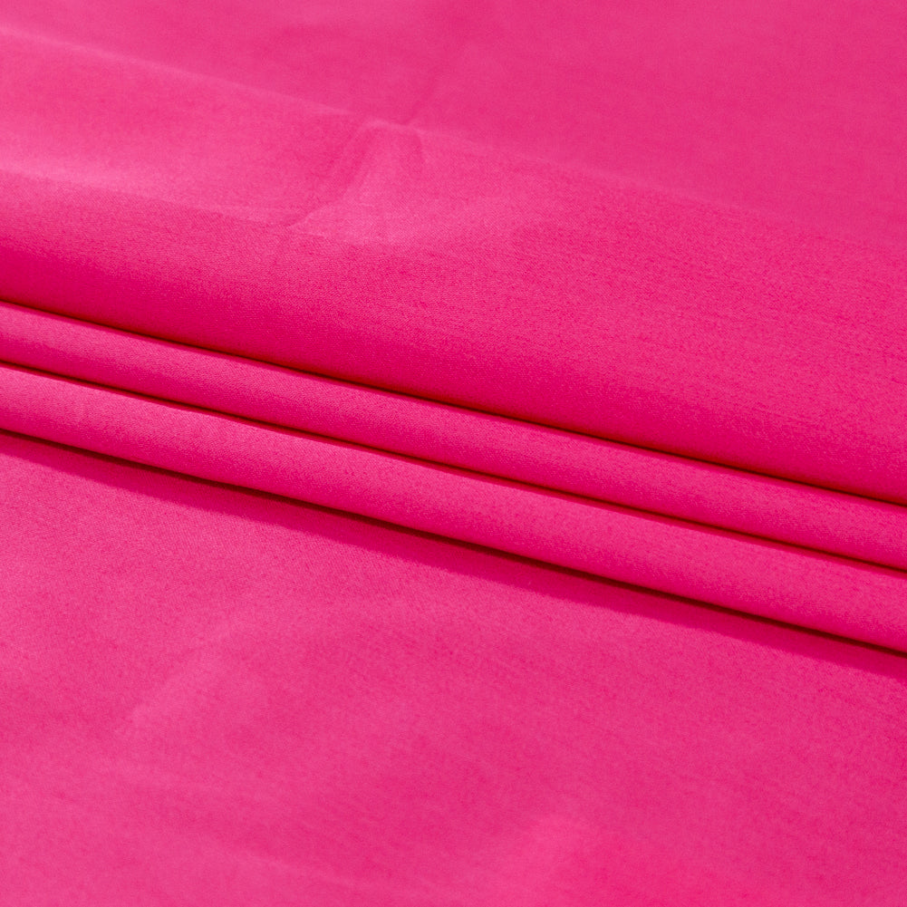 Mercerized Organic Egyptian Cotton Shirting - Fuchsia - Ravello Collection