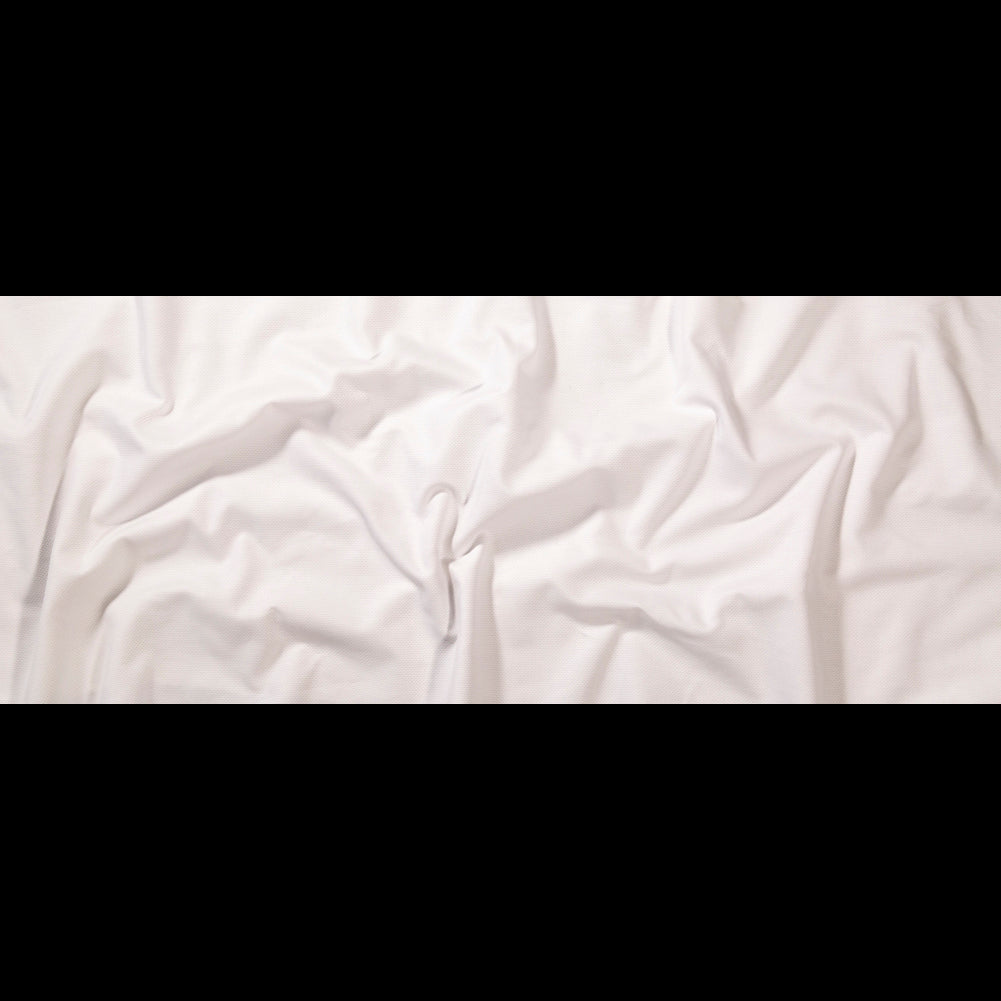 Birdseye Organic Cotton Pique - White - Otranto Collection