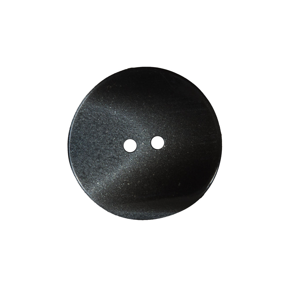 Gray Sparkle Plastic 2-Hole Button - 36L/23mm