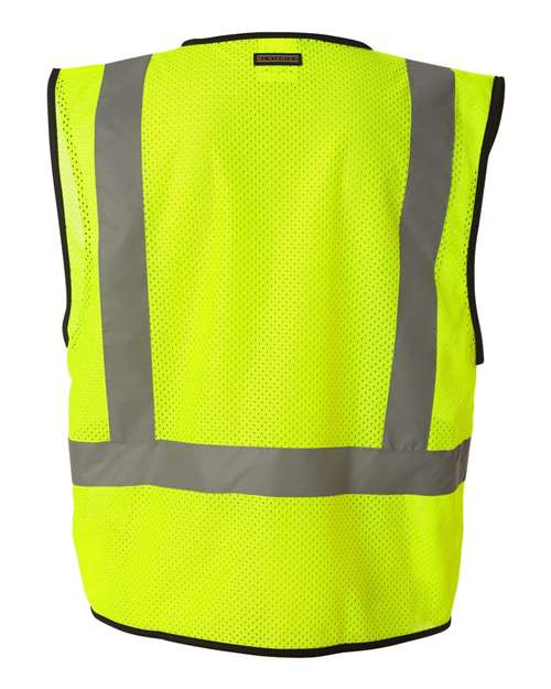Economy Single Pocket Hook-and-Loop Mesh Vest