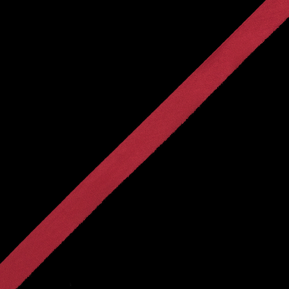 Red Foldover Bias Binding Tape - 0.5"