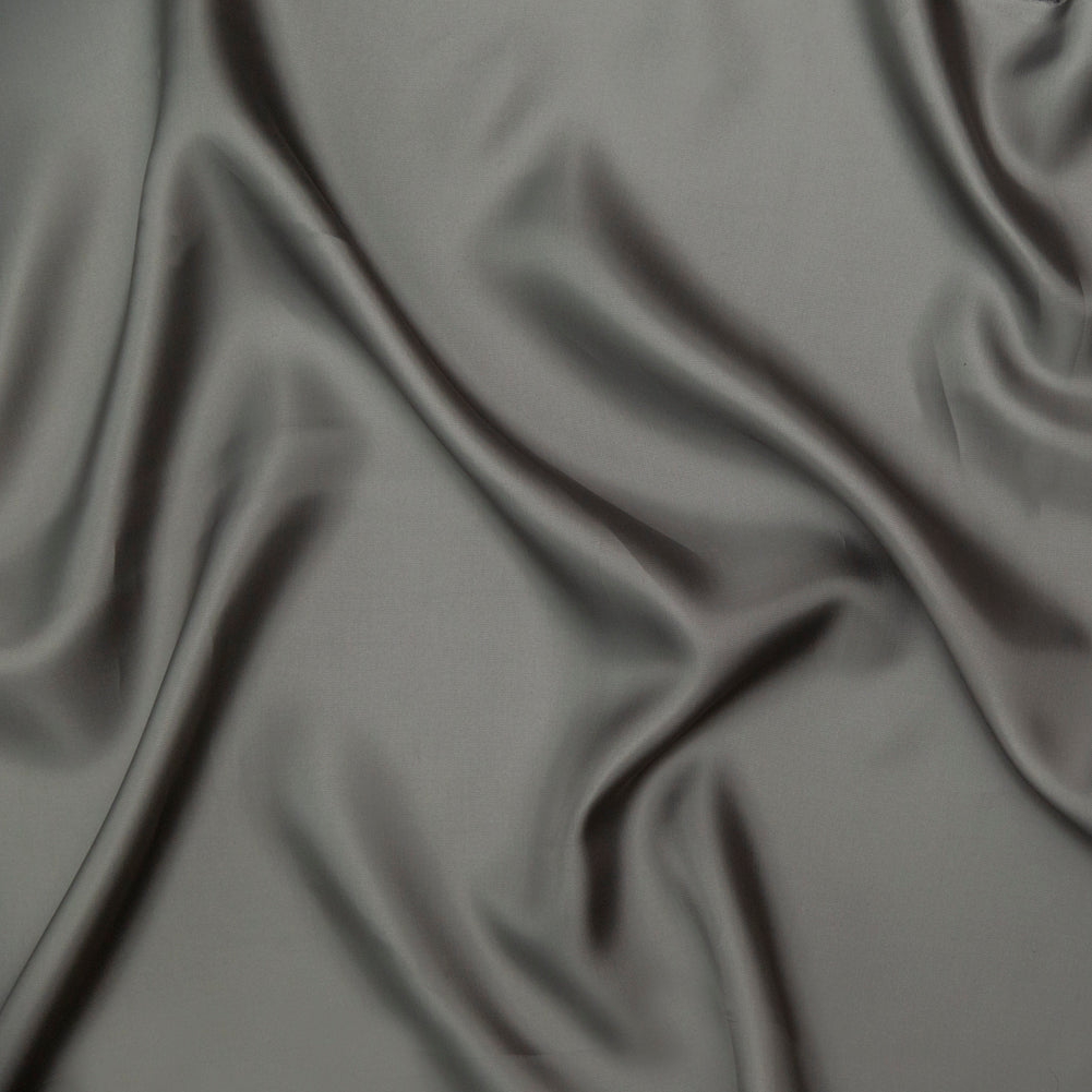 Twill Bemberg Lining - Medium Gray - Lustro Collection