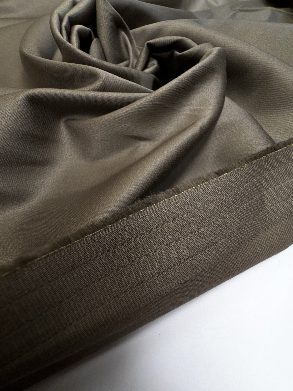 Viscose Cotton Elastane Woven Brown
