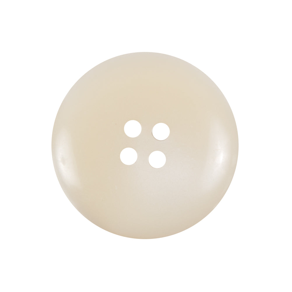 Ivory Plastic 4-Hole Button - 40L/25.5mm