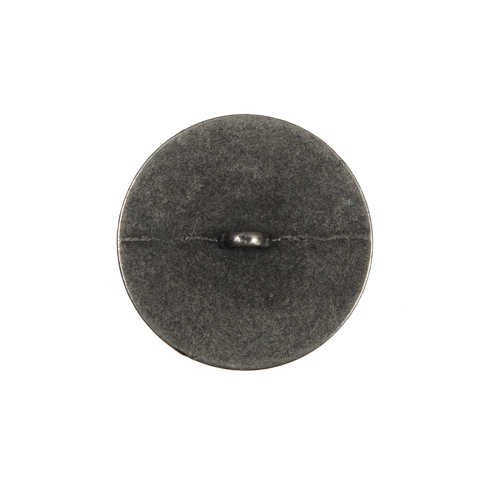 Silver Metal Heart Shank Back Button - 36L/23mm