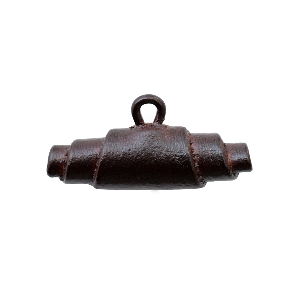 Dark Brown Leather Toggle - 54L/34mm