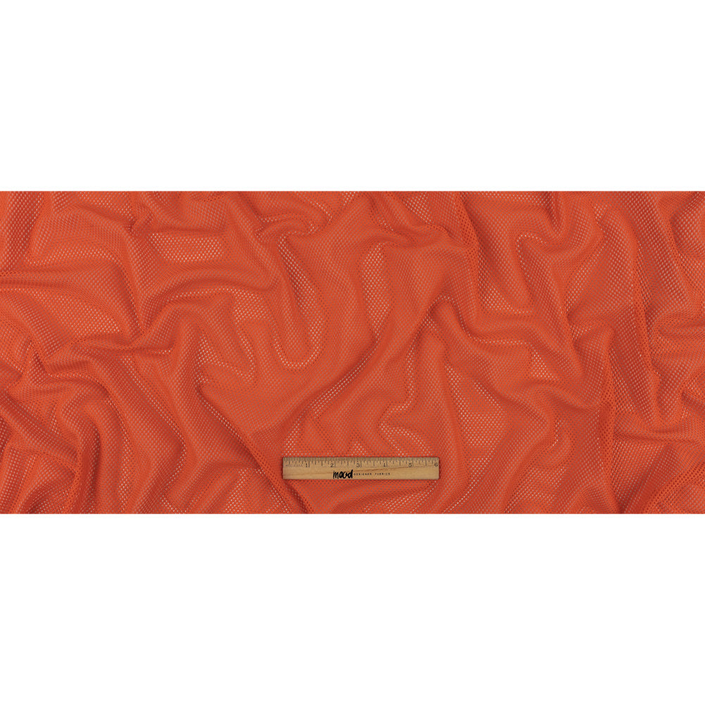 Coral Orange Polyester Mesh
