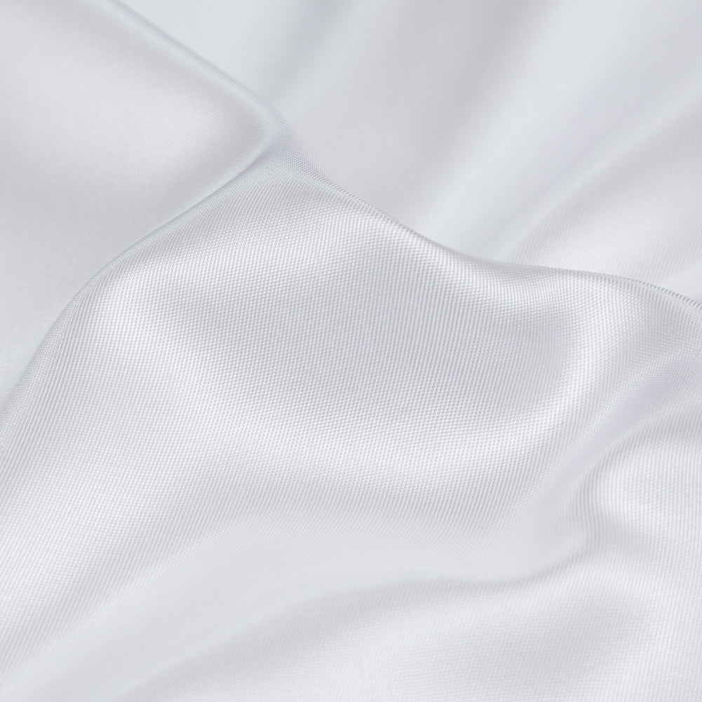 Acetate Twill Lining - White - Granada Collection