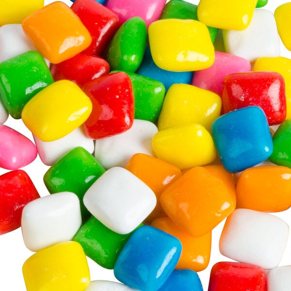 Dutch Treat Bubble Gum Bits Candy Ice Cream Topping - 10 lb.