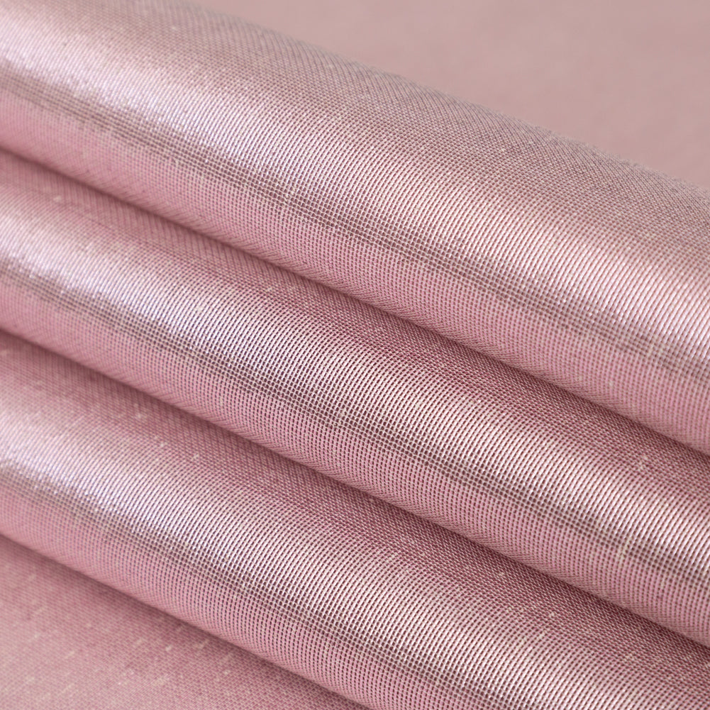 Metallic Scrim Lame - Pink Powder