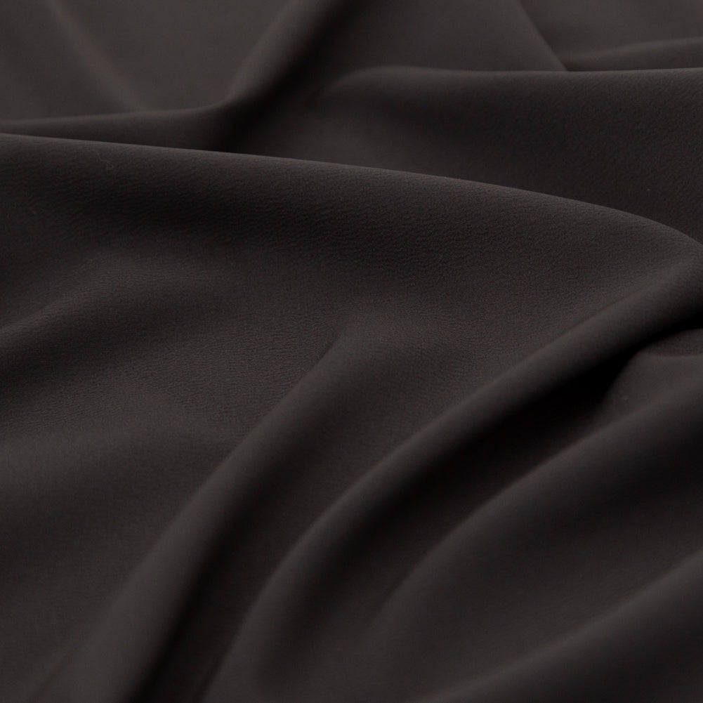 Theory Charcoal Stretch Polyester Crepe de Chine
