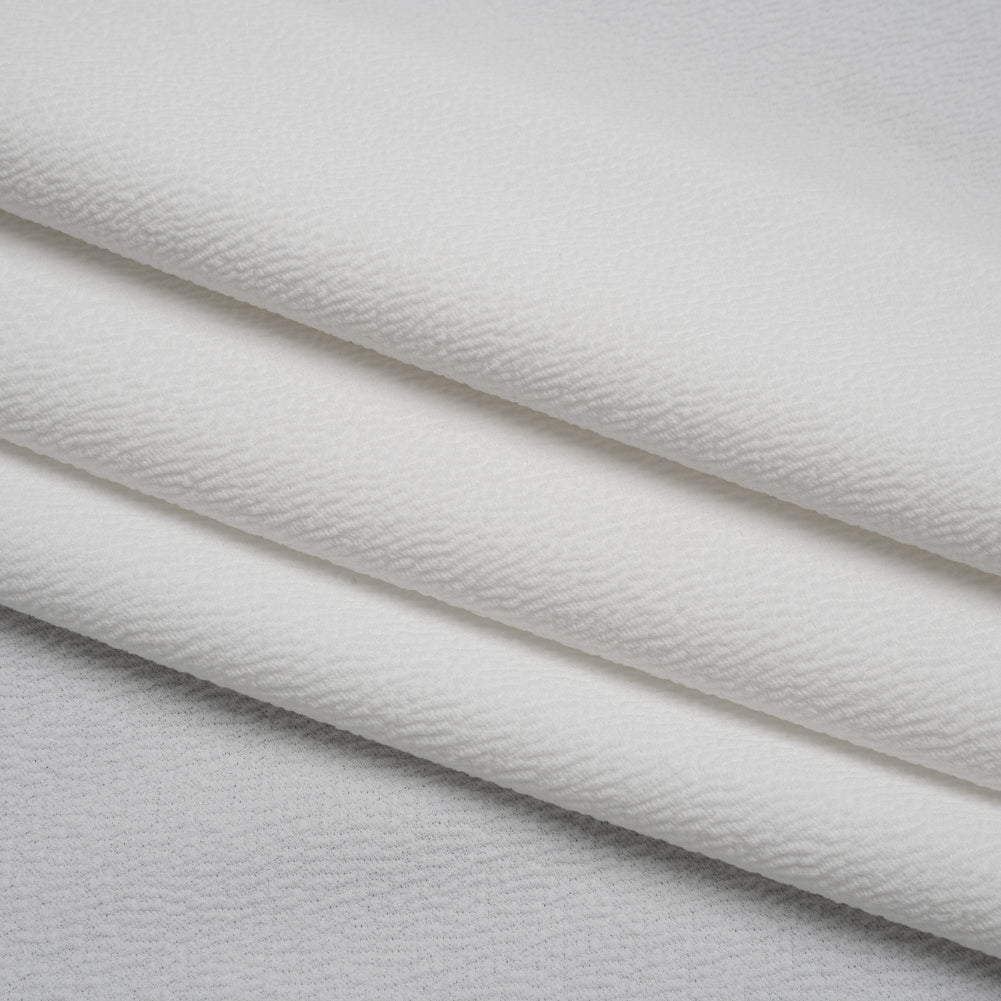 Stretch Liverpool Knit - White - Evangeline Collection
