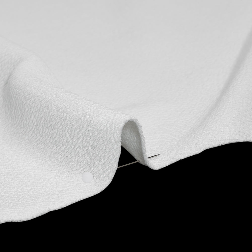 Stretch Liverpool Knit - White - Evangeline Collection