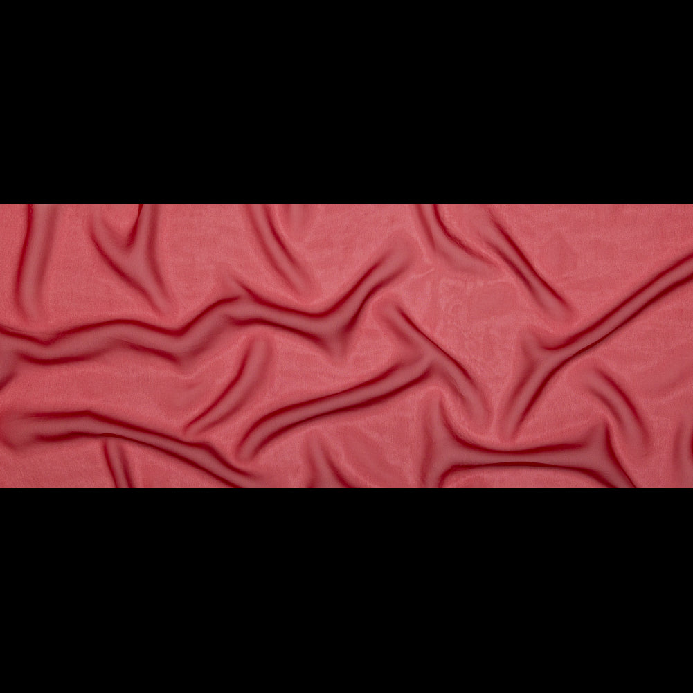 Milly Red Silk Chiffon