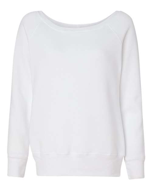 Women's Sponge Fleece Wide Neck Sweatshirt