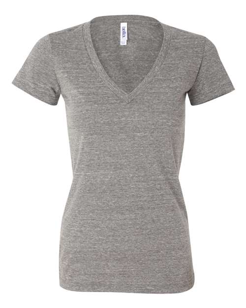 Women's Triblend Deep V-Neck Tee