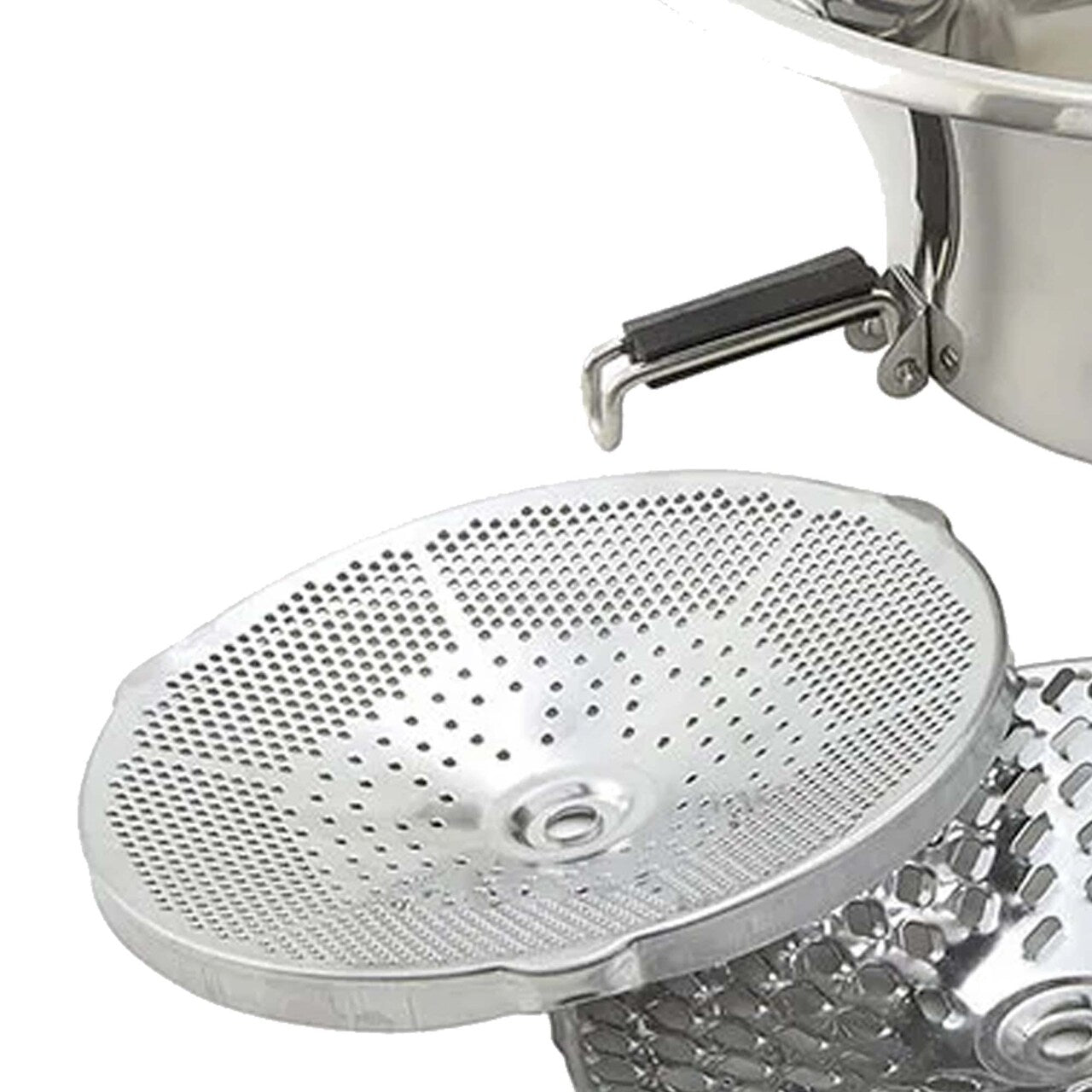 Manual Stainless Steel Food Mill with Plates 9"