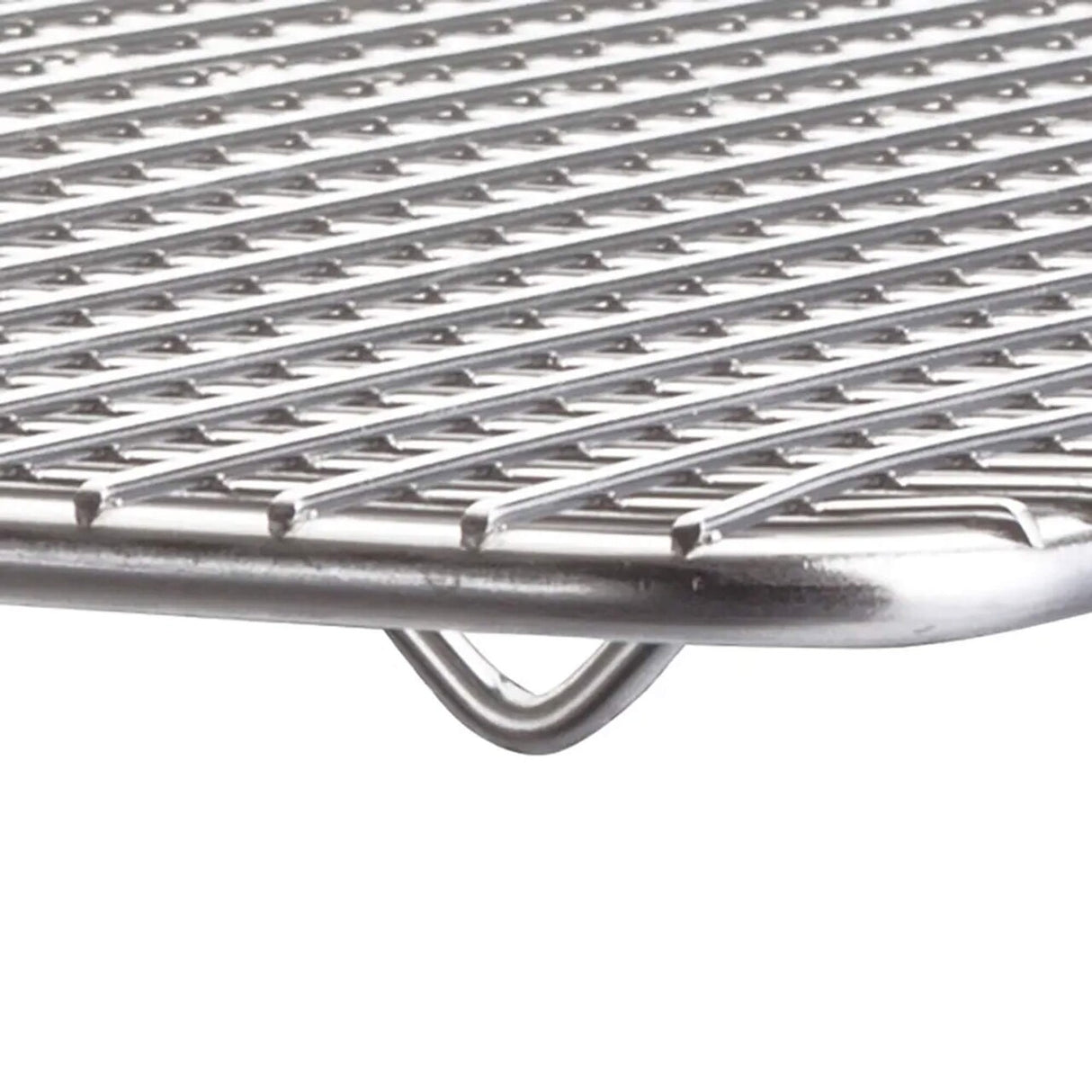 Chrome Plated Wire Pan Grate 5 x 10.5 Third Size