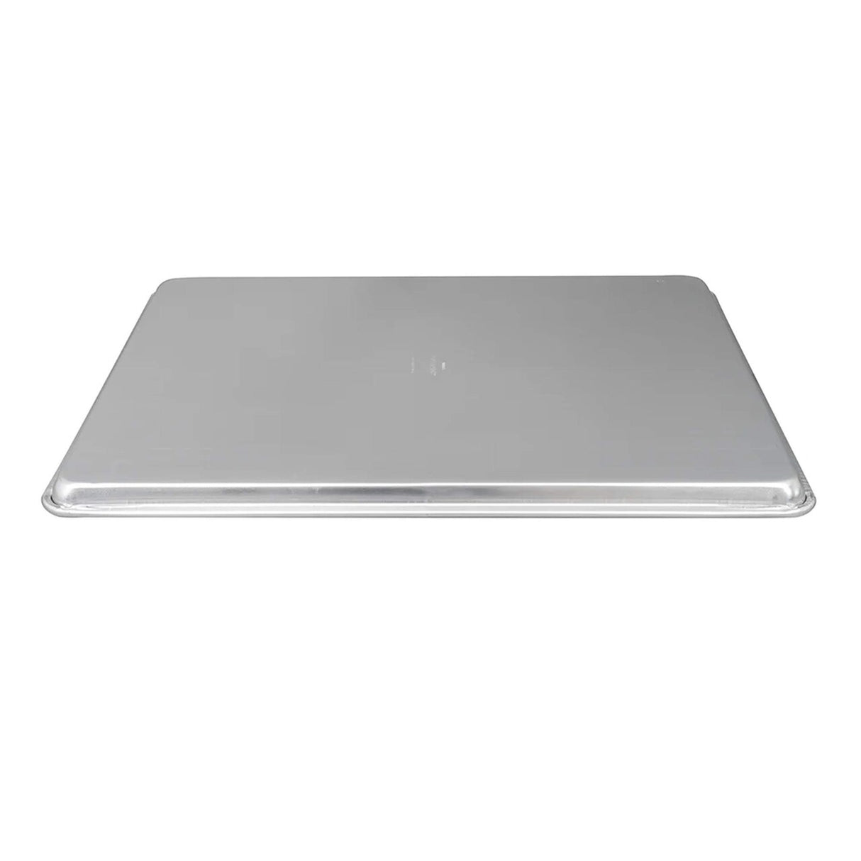 26" x 18" x 1" Full Size Sheet Pan 19 Gauge Aluminum Closed Bead Stackable Design