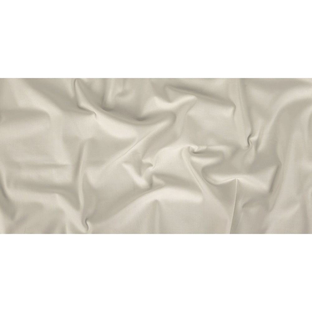 Off-White Stretch Cotton Twill