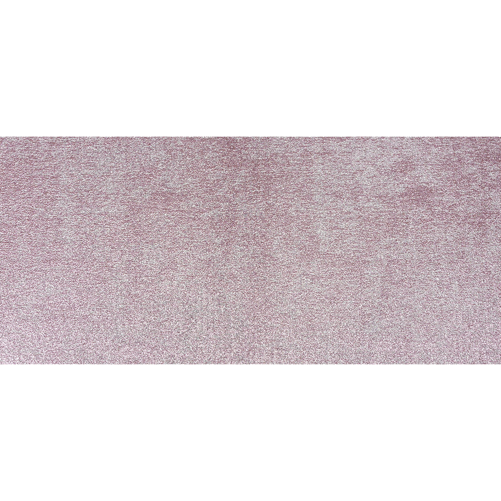 Metallic Pink and Silver Crackle Luxury Brocade