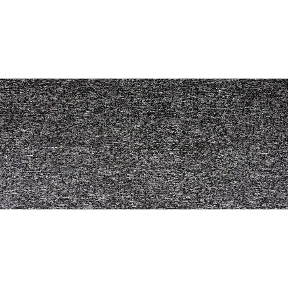 Metallic Black and Silver Crackle Luxury Brocade