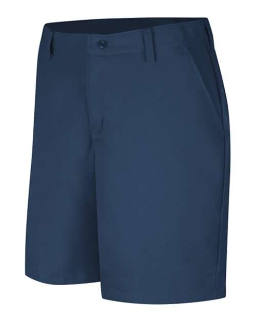 Red Kap Women's Plain Front 8" Shorts