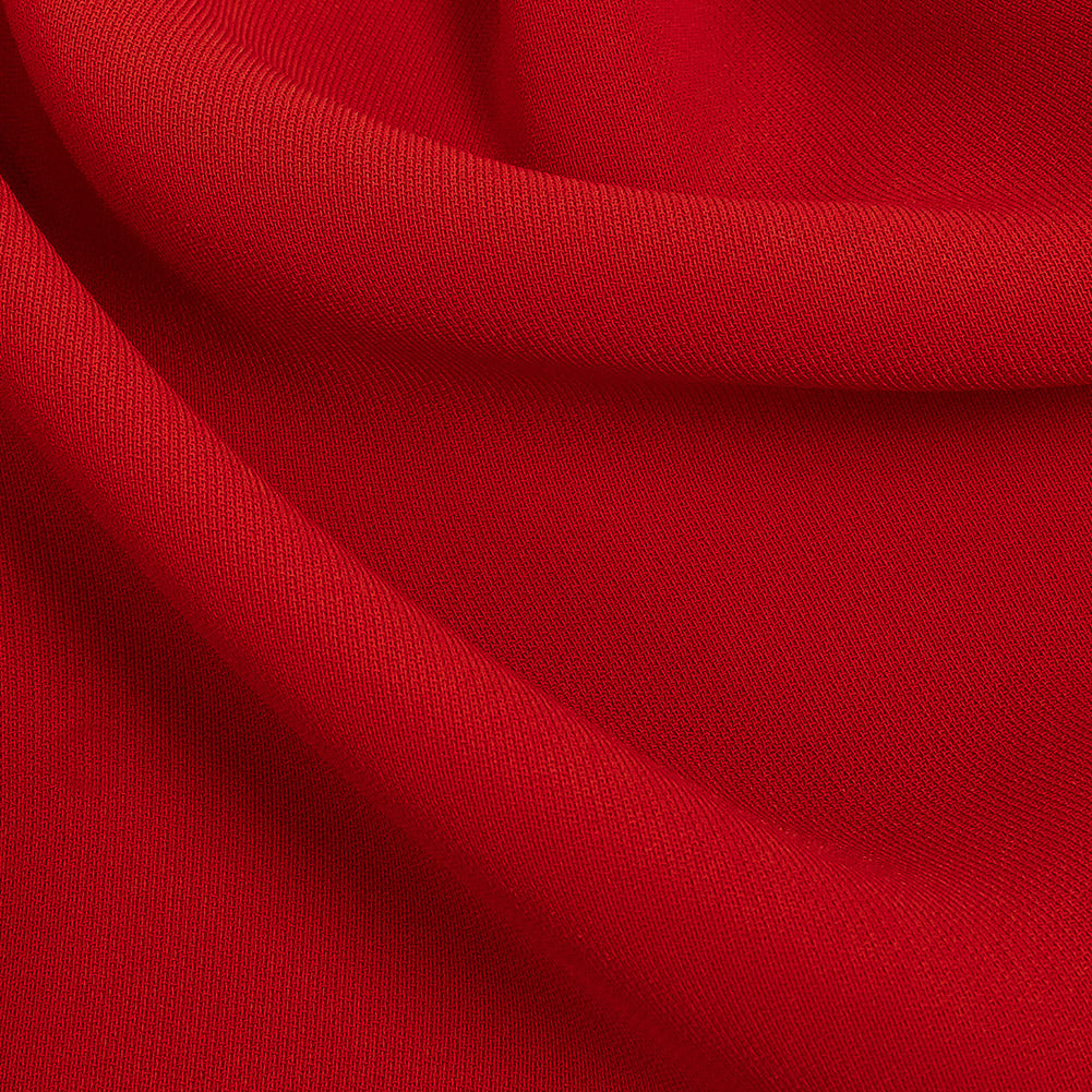 Polyester 4-Ply Crepe - Red - Suzie Collection