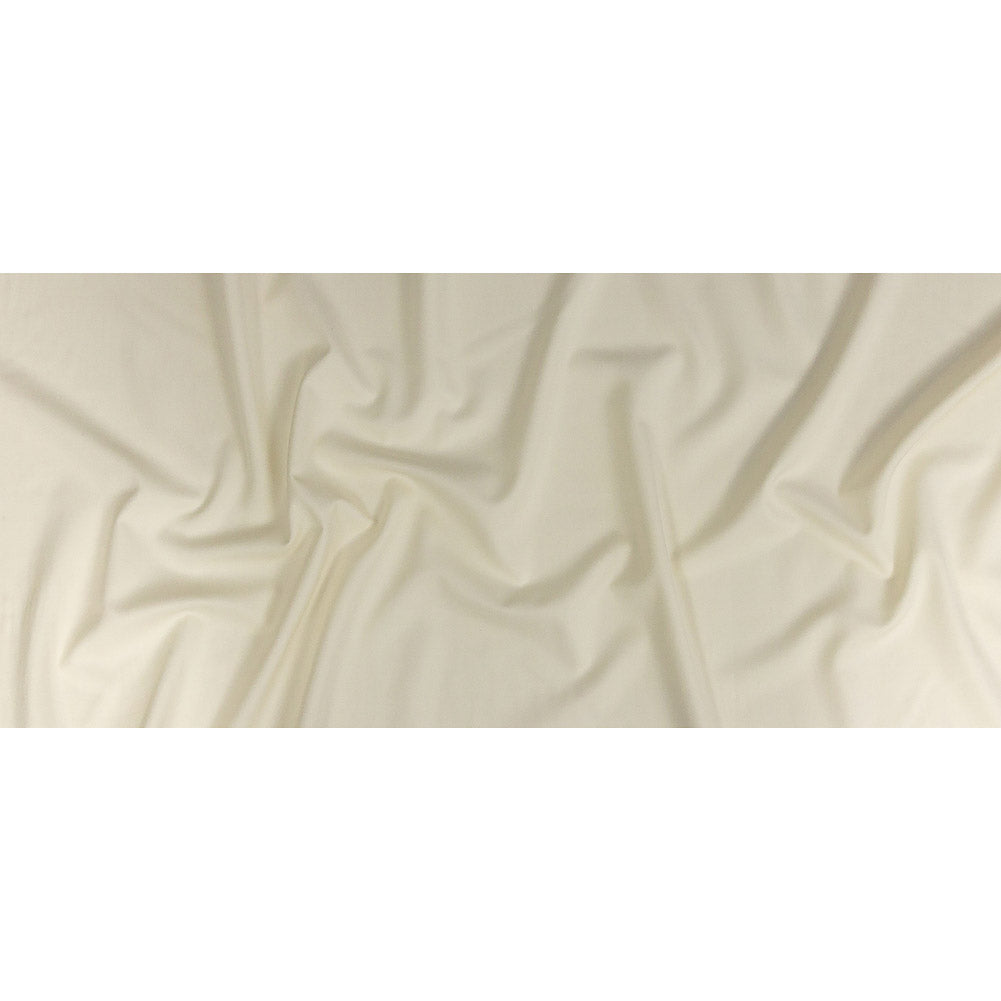 Super 120 Winter White Gabardine Wool Suiting