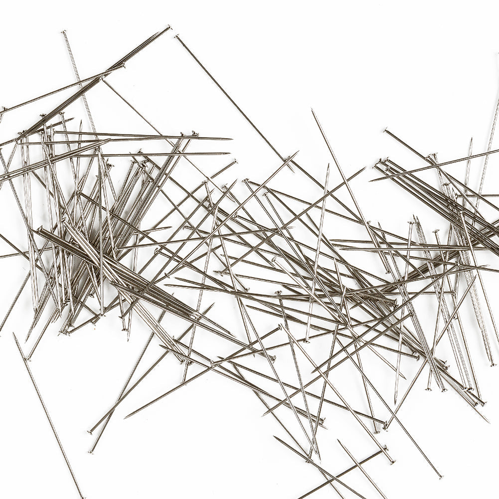 Dritz Super Fine Nickel Plated Steel Pins 250 Ct - 1-1/4"
