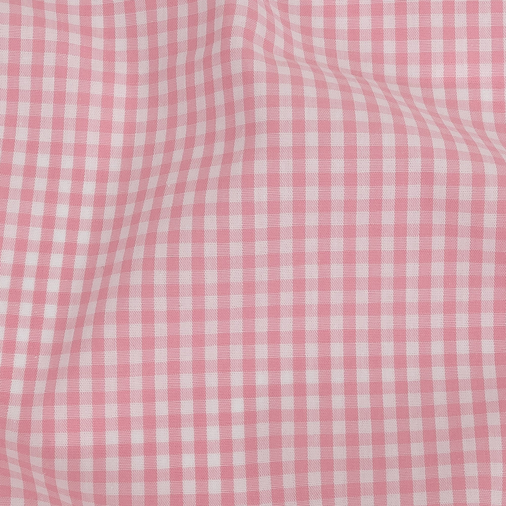 Organic Cotton Gingham 0.125" - Pink - Campinas Collection