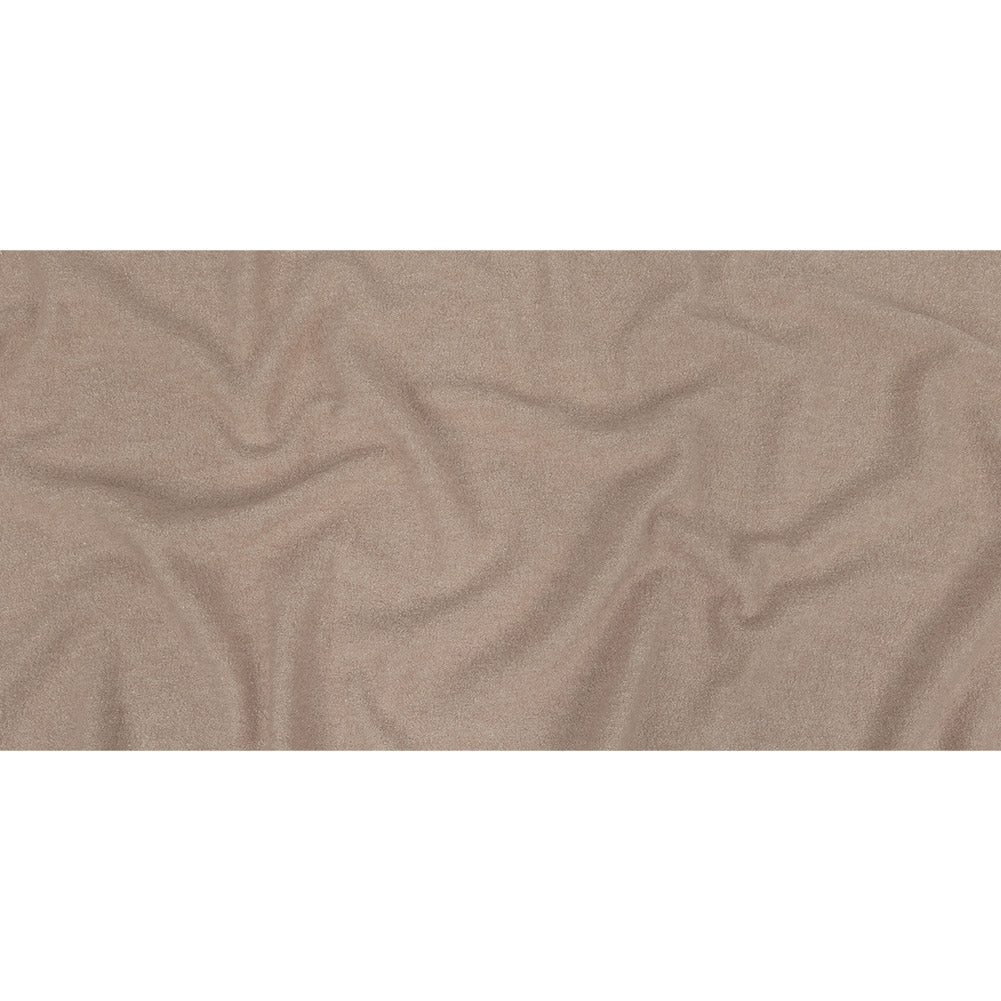 Boiled Wool Coating Fabric - Shell and Ivory Marbled - Ketil Collection