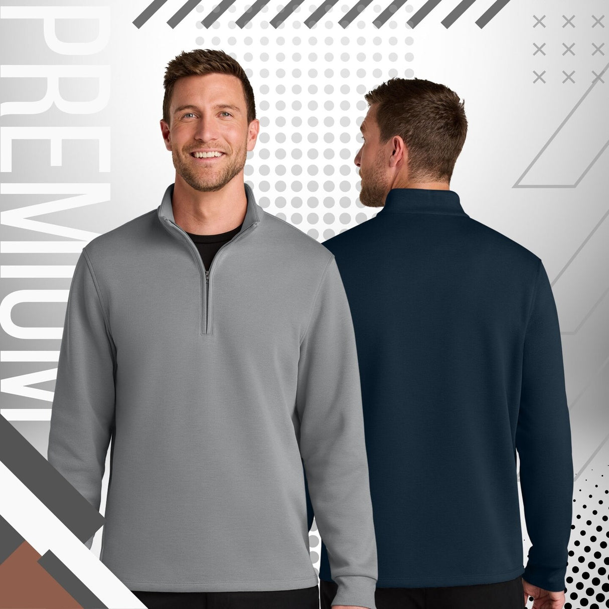 Port Authority® Wearever Signature Double Pique 1/4-Zip