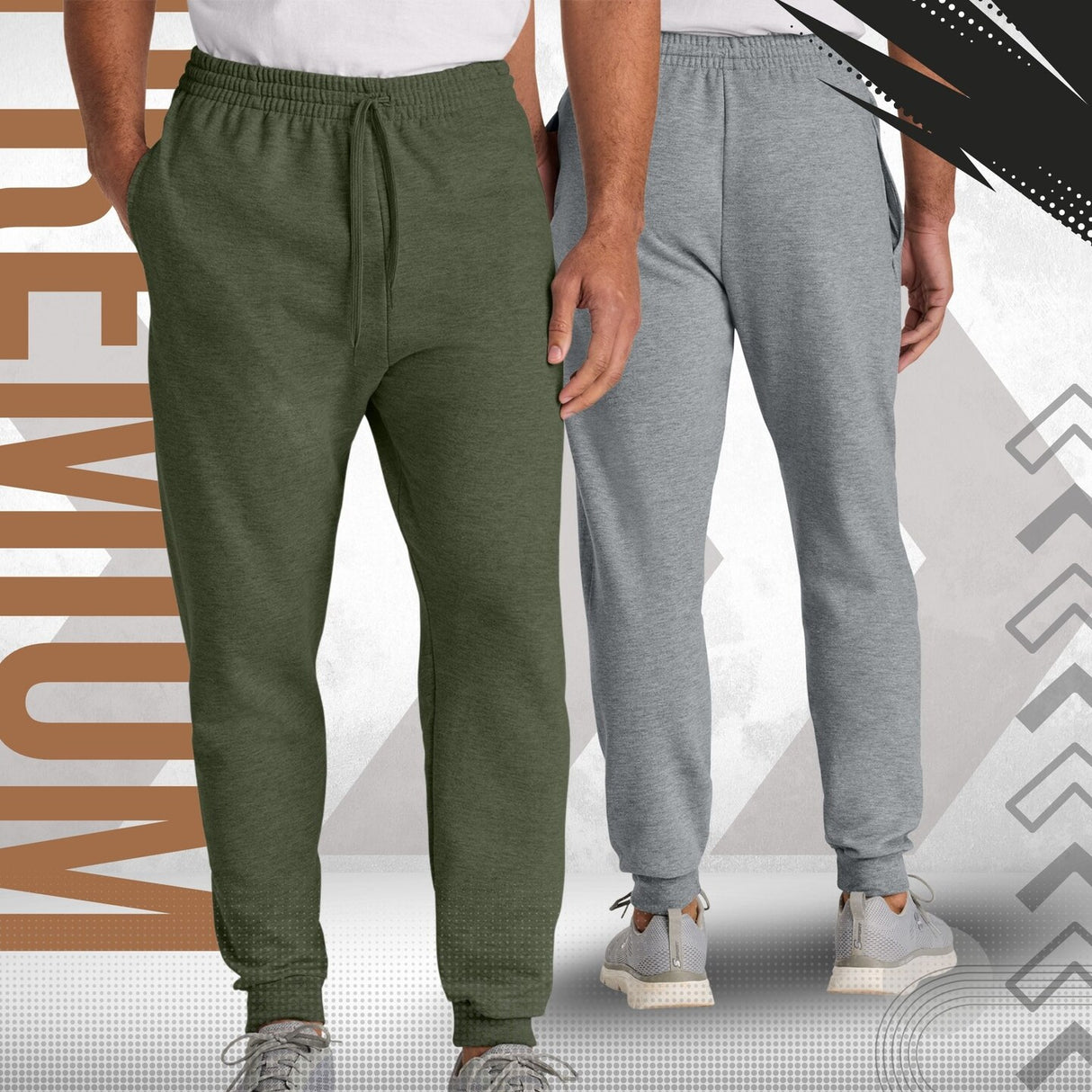 JERZEES® Unisex Ultimate CVC Ring Spun Pocket Joggers