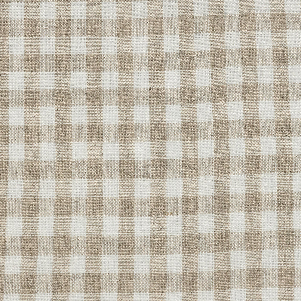 Linen Gingham - Natural and White - Torres Collection