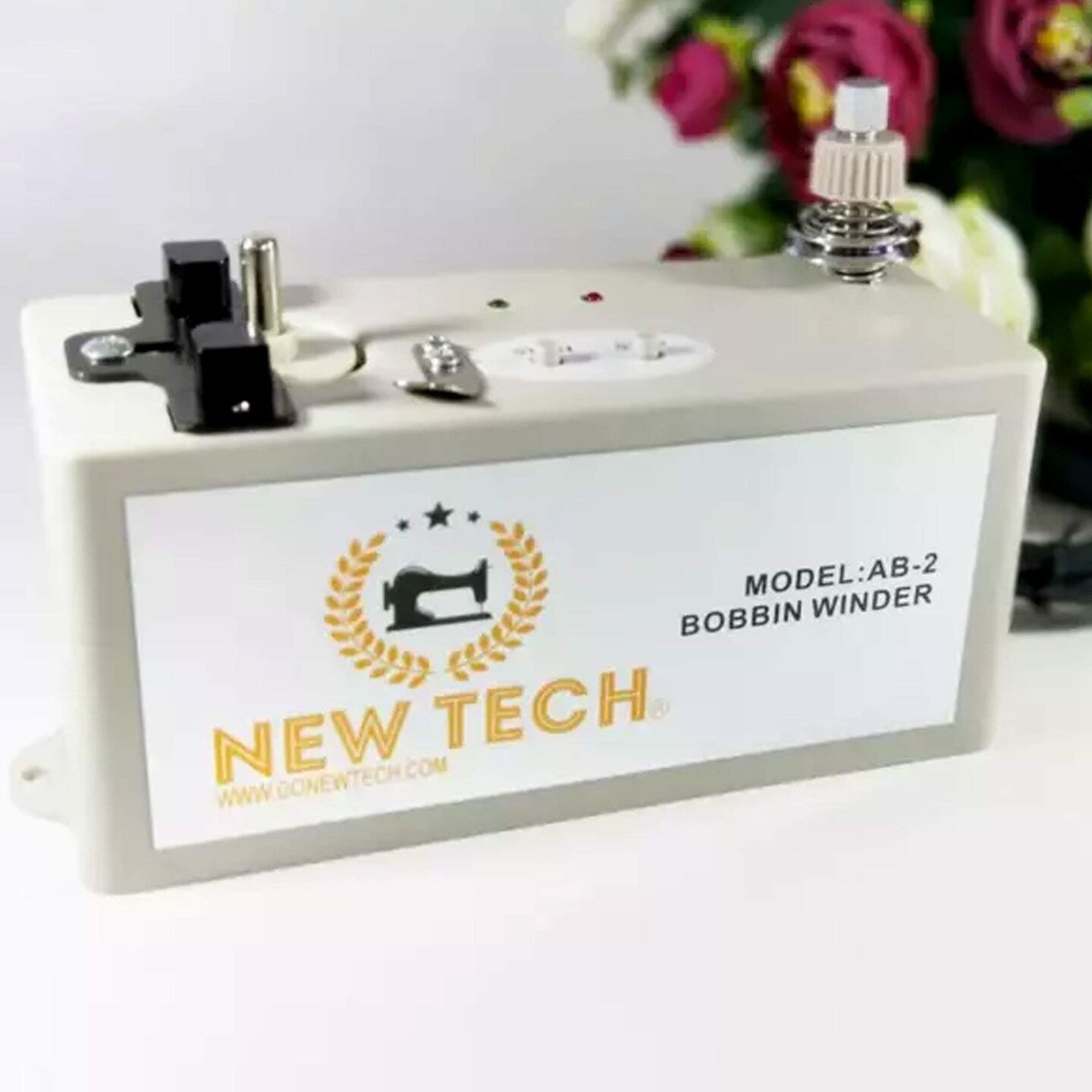 New-Tech Automatic Bobbin Winder With Thread Stand