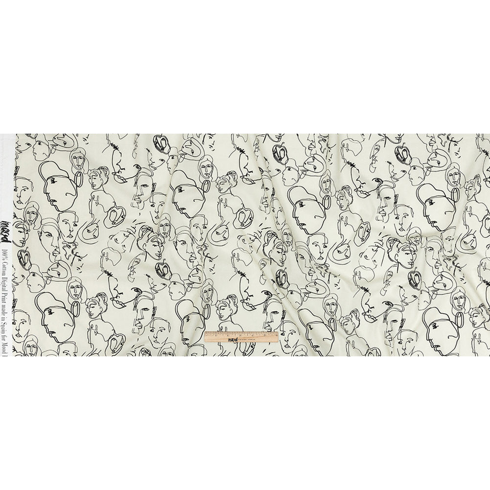 Mood Exclusive White Asparagus Candid Countenance Cotton Poplin
