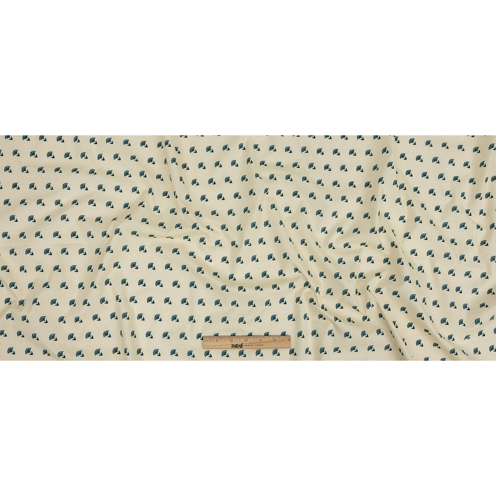 Mood Exclusive Impala Floral Fans Stretch Cotton Poplin