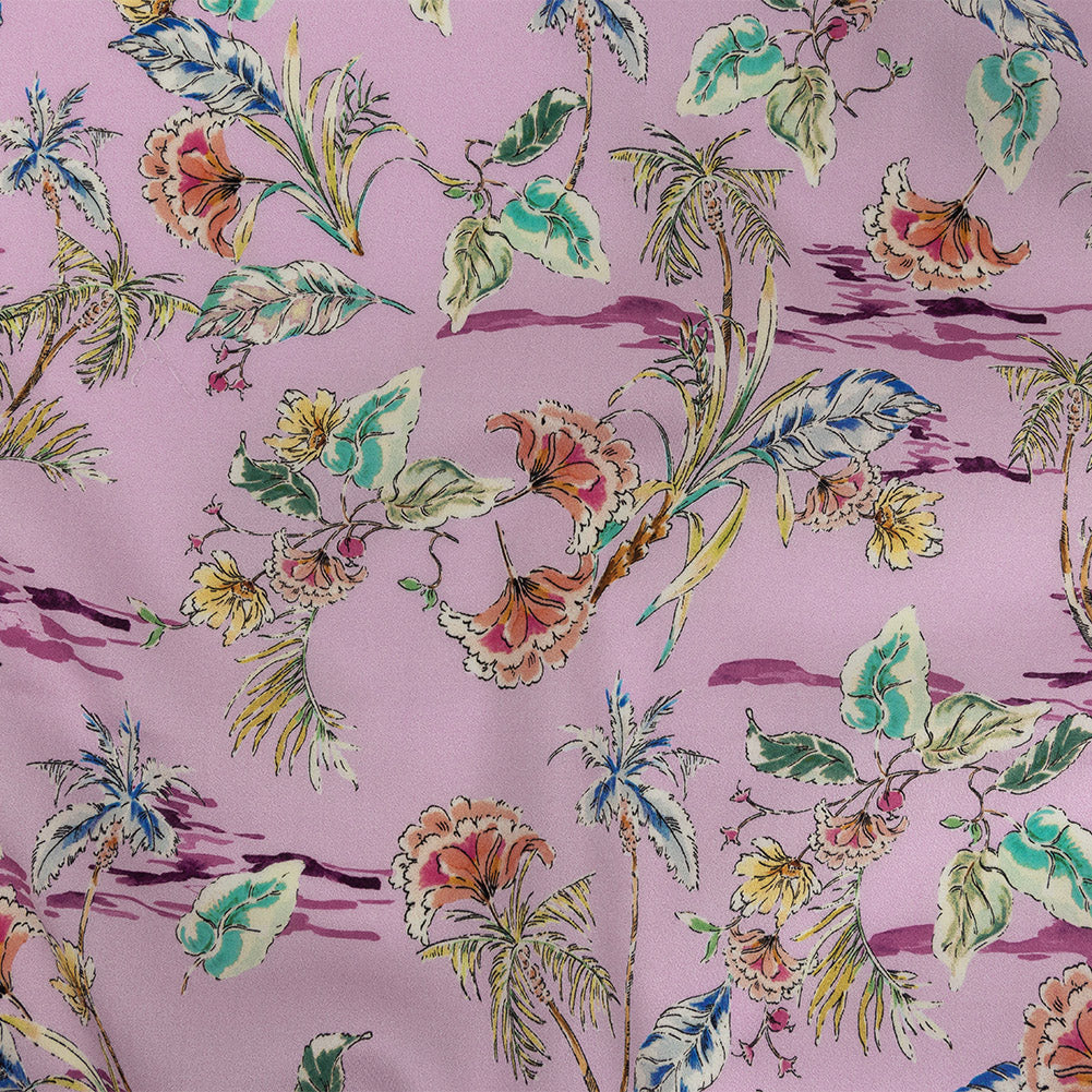 Mood Exclusive Orchid Pursuit of Paradise Cotton Voile