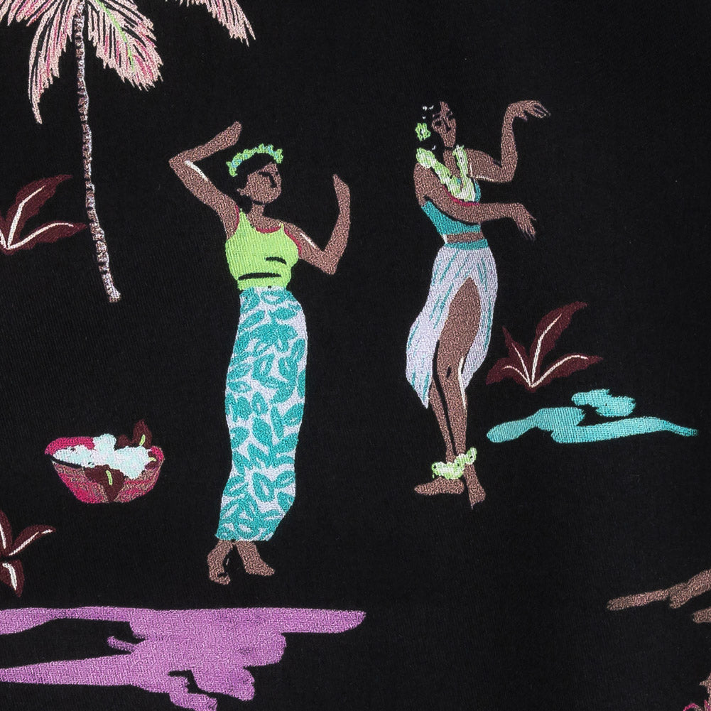 Mood Exclusive Black Island Idyll Cotton Voile