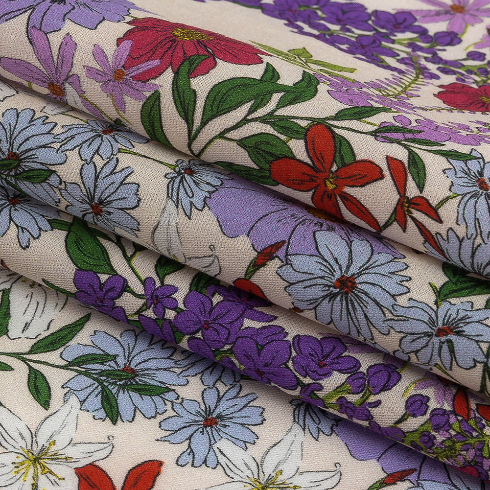 Mood Exclusive Lille Blomst Cotton Voile