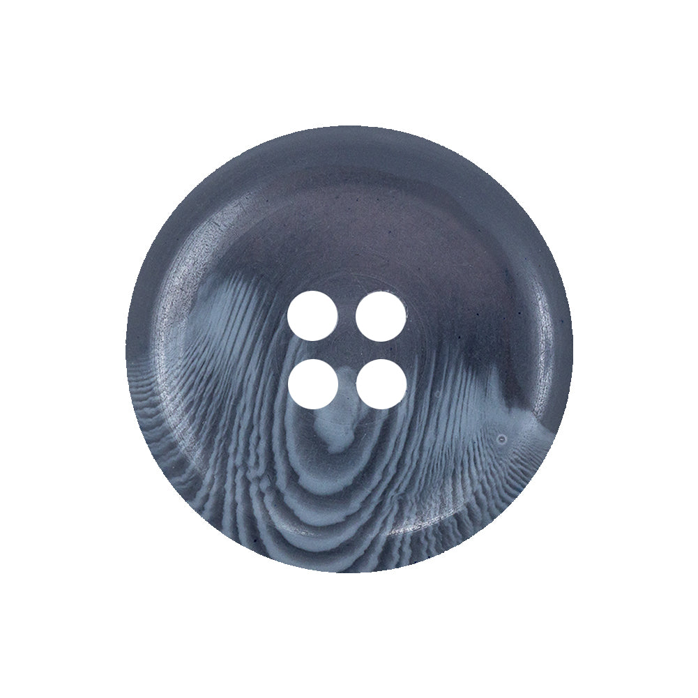 Excalibur and Stormy Weather Swirls Tire Shaped Rim Plastic Button - 40L/25.5mm