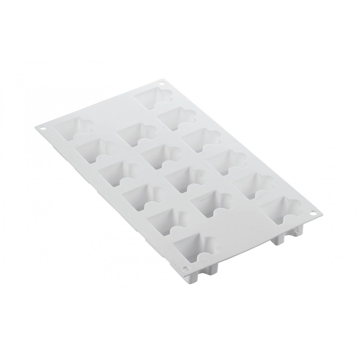 Silikomart "PUZZLE 30" Flexible Baking & Freezing Mold, 1.1 Oz., 16 Cavities