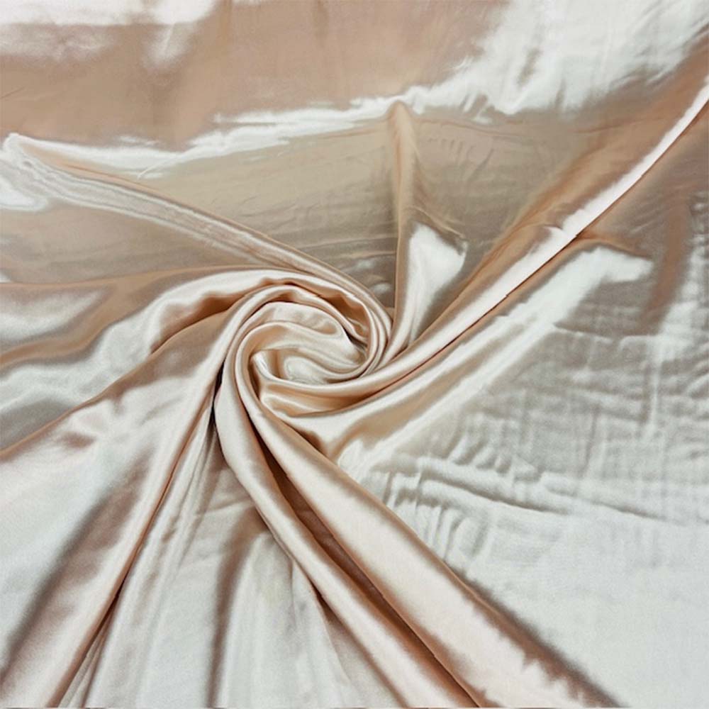 1 Yard Premium 250 GSM Bridal Stretch Satin Fabric Glossy Soft Material for Gowns 60 Inch Width 100% Polyester